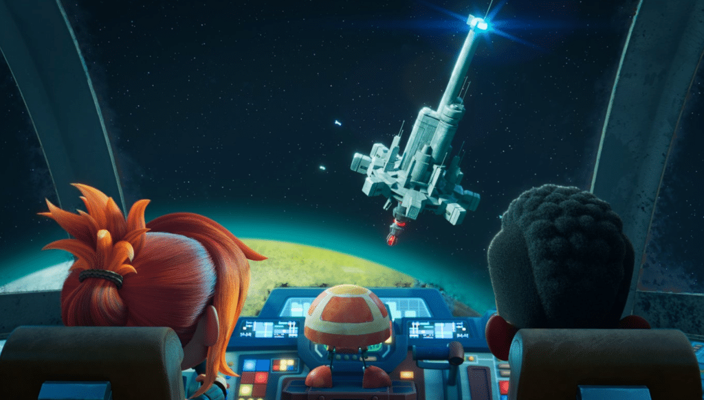 I protagonisti della serie arrivano al Faro Starlight