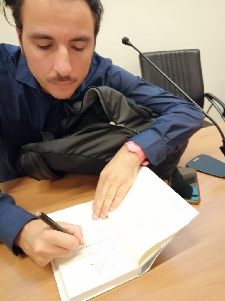 A lezione da Mario Desiati su letteratura di Puglia e donne scrittrici
