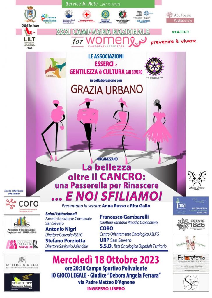 A San Severo sfila la bellezza oltre il cancro. Le storie e i racconti