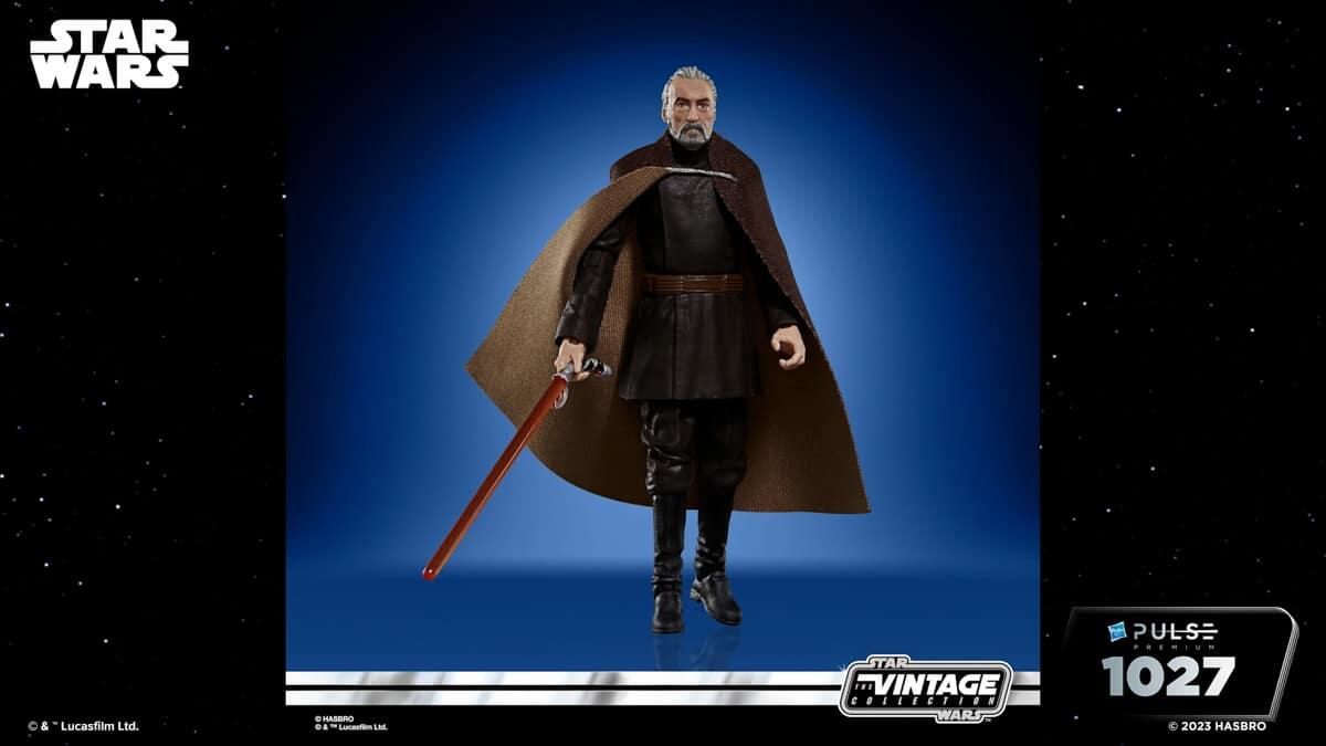 Star Wars: ecco le nuove splendide action figure e prodotti Hasbro Pulse! - Action figure del Conte Dooku