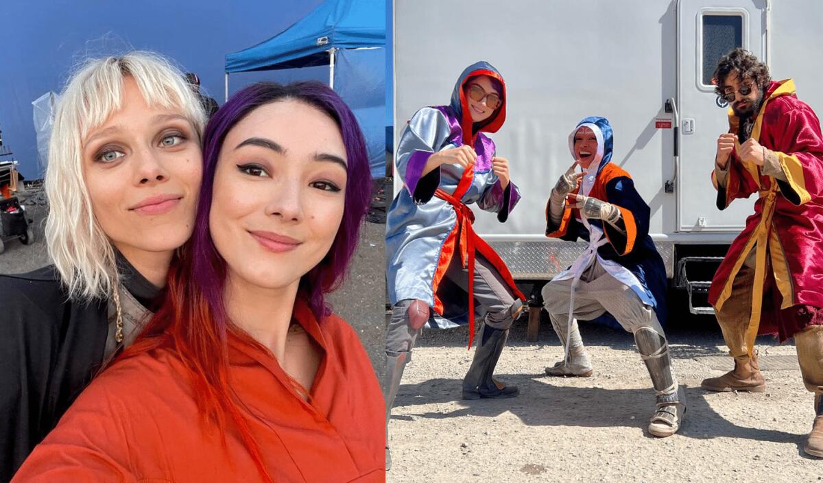 Ahsoka: il "risveglio" degli attori, ecco finalmente i bellissimi messaggi e dietro le quinte - Foto dal set di Ahsoka