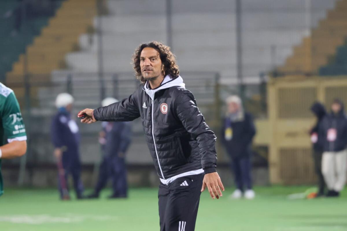 Juve Stabia-Foggia, che modulo sceglierà Cudini? - Immagine in evidenza: uno scatto di Avellino-Foggia (Coppa Italia Serie C 2023/24) - crediti foto: Federico Antonellis/Calcio Foggia 1920