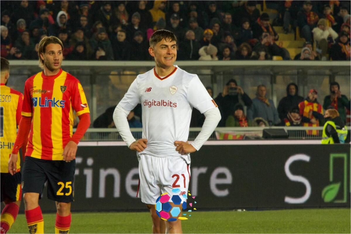 Serie A, infortunati e squalificati per l'undicesima giornata: i nomi - Paulo Dybala durante Lecce-Roma (2022/2023). Foto di Pasquale Golia per lagoleada.it - Riproduzione Riservata