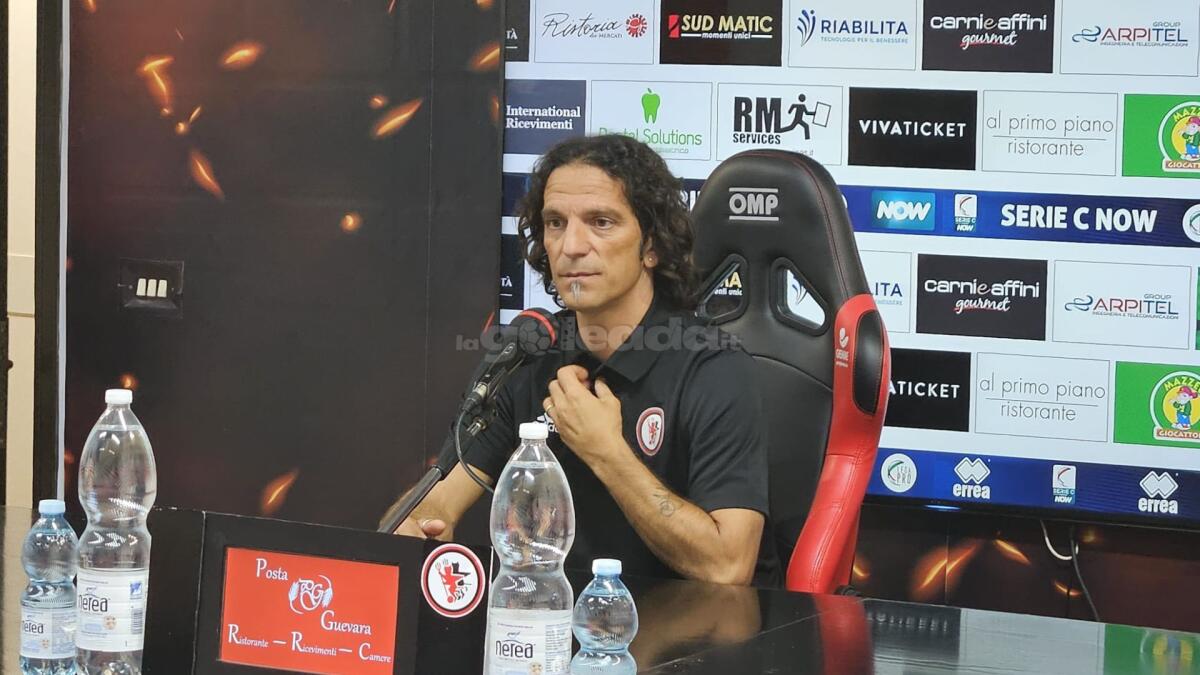 Foggia, i convocati da Cudini per l'Avellino - Immagine in evidenza: mister Mirko Cudini - crediti: foto di Mario Mescia/lagoleada.it (RIPRODUZIONE VIETATA)