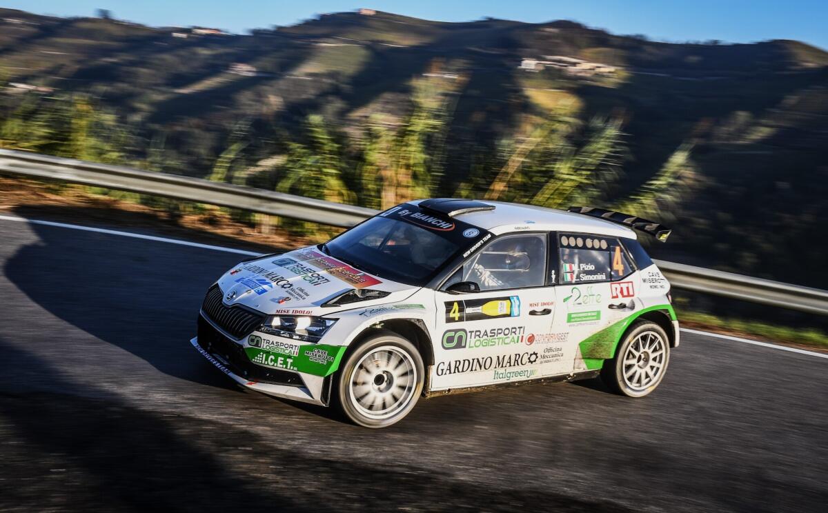 PIZIO-SIMONINI VINCONO IL RALLY DI SANTO STEFANO BELBO - 