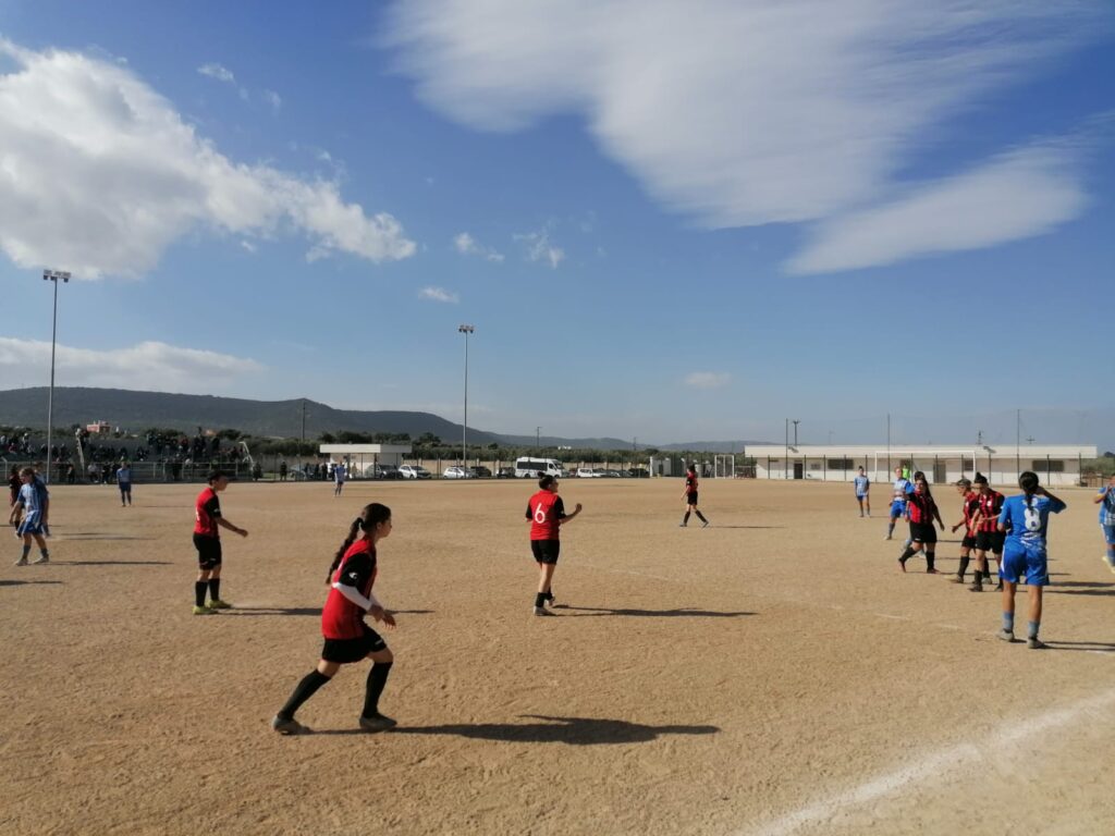 La formazione rossonera, crediti: Foggia Women 1987
