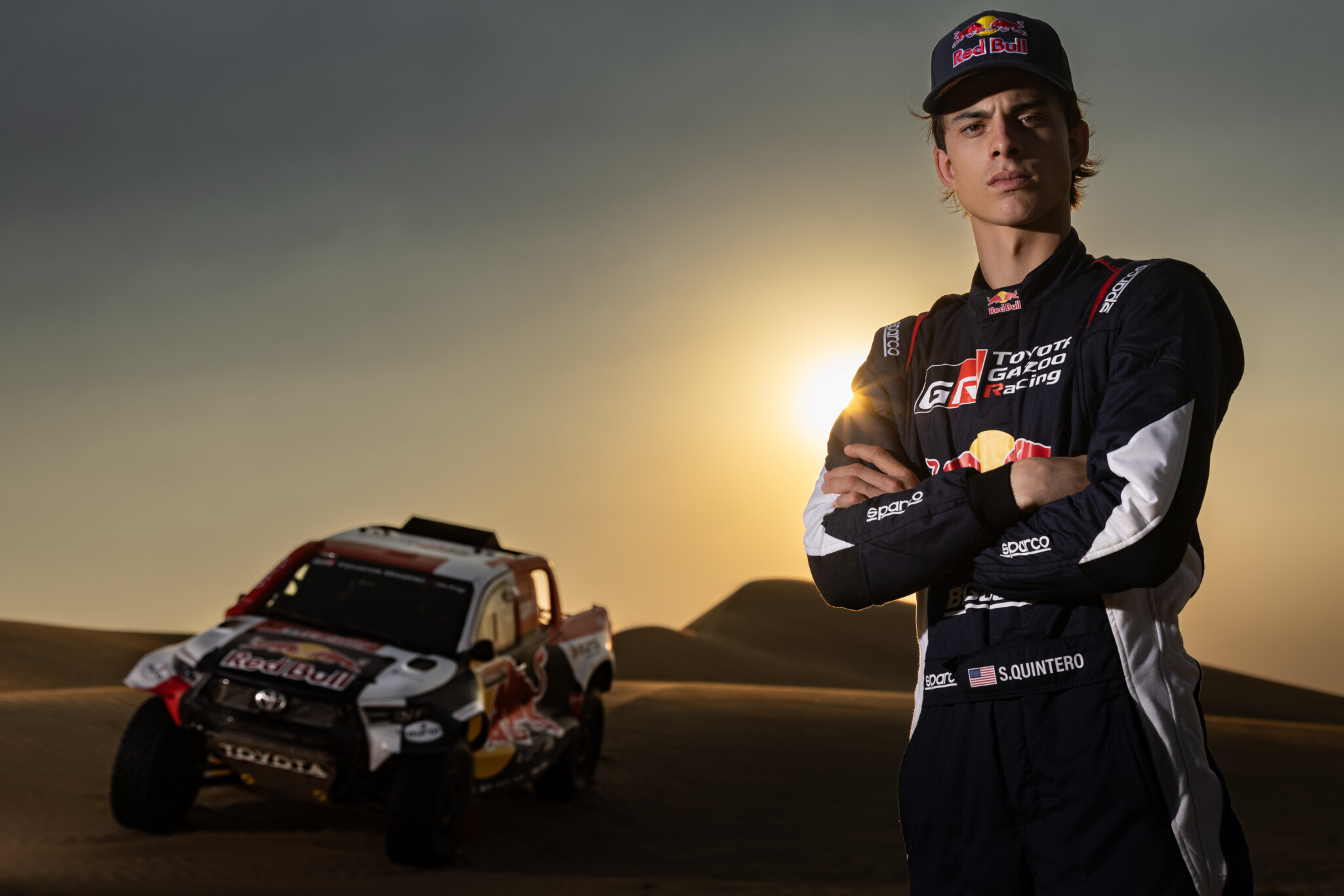 La promessa dei rally raid Seth Quintero, nuovo acquisto di Toyota (Kin Marcin / Red Bull Content Pool)