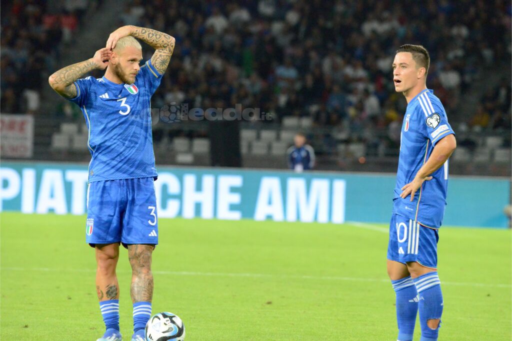 Dimarco e Raspadori, foto di Pasquale Golia (Riproduzione Vietata)