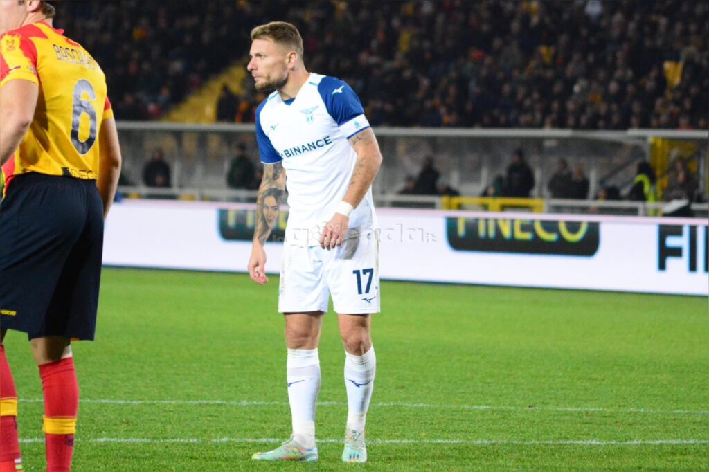Immagine in evidenza: Ciro Immobile durante Lecce-Lazio (Serie A 22/23) - crediti: foto di Pasquale Golia (RIPRODUZIONE RISERVATA)
