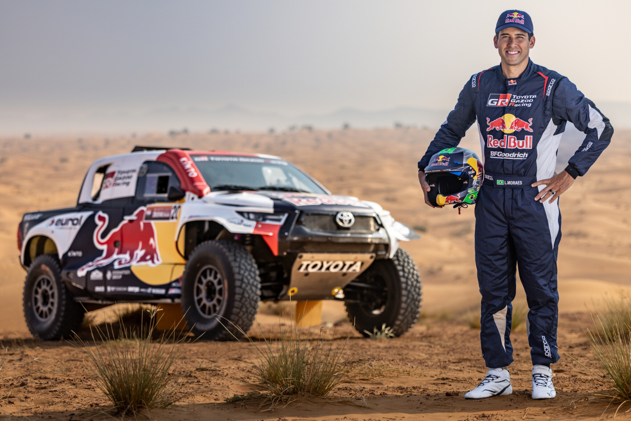 Lucas Moraes, terzo classificato al debutto nella Dakar 2022 (Red Bull Content Pool)