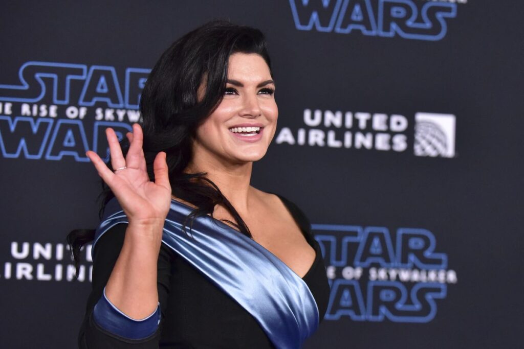 Gina Carano alla premiere di Episodio IX