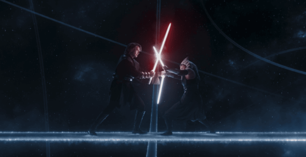 Anakin e Ahsoka si scontrano