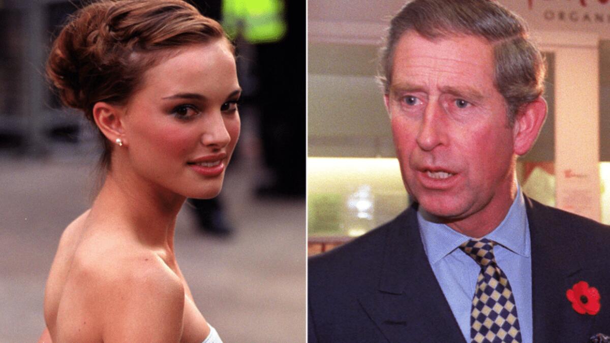 Natalie Portman racconta una gaffe di re Carlo III sul suo ruolo in Star Wars - Natalie Portman e re Carlo III