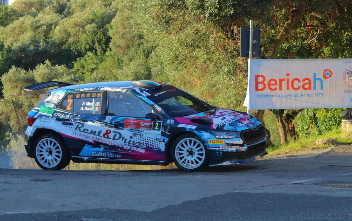 VITTORIA PER MIELE-SASSI ALLA 15^ RONDE DI SPERLONGA - 