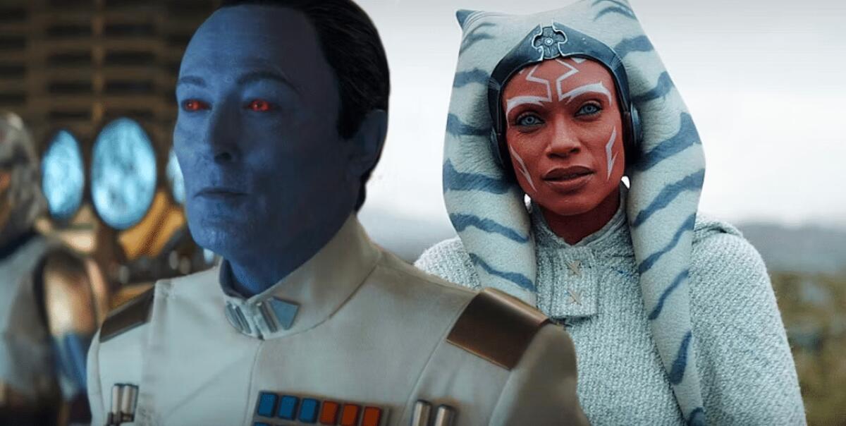 Ahsoka è tra le serie tv più apprezzate del 2023 e supera molti titoli importanti: ecco la classifica - Ahsoka e Thrawn nel finale