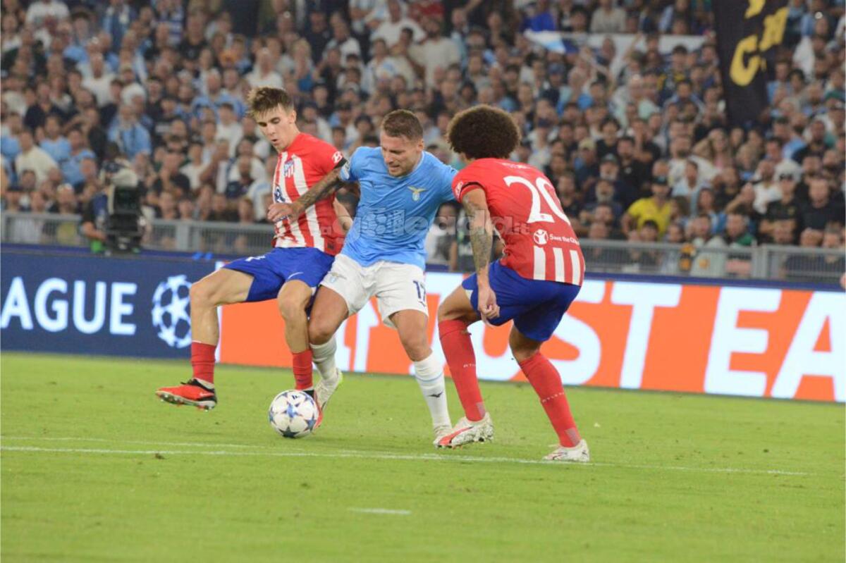 Dove vedere Atletico Madrid-Lazio, ecco il canale - Immagine in evidenza: uno scatto di Lazio-Atletico Madrid (UEFA Champions League 2023/24) - crediti: foto di Pasquale Golia (RIPRODUZIONE VIETATA)