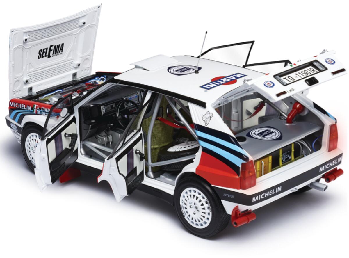LA LEGGENDARIA LANCIA DELTA MARTINI RACING HF INTEGRALE ARRIVA SUL WEB E IN EDICOLA! - 