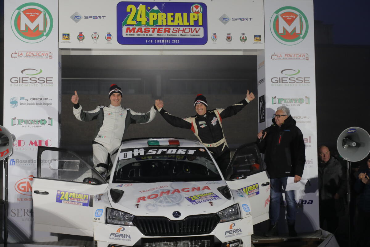 Splendido tris di Simone Romagna al Prealpi Master Show - 