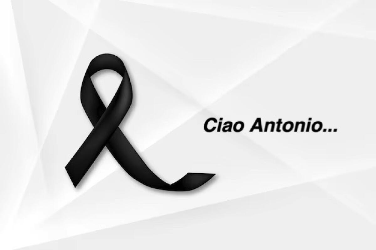 Ciao Antonio... - 