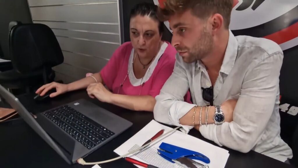 Immagine in evidenza: il vicepresidente del Foggia, Emanuele Canonico - crediti foto: pagina ufficiale Facebook Calcio Foggia 1920 (frame da video)