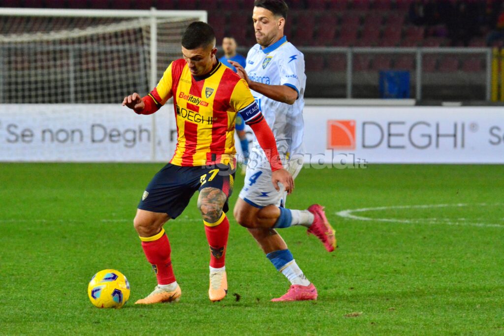 Lecce-Frosinone 2-1, foto di Pasquale Golia (riproduzione riservata)
