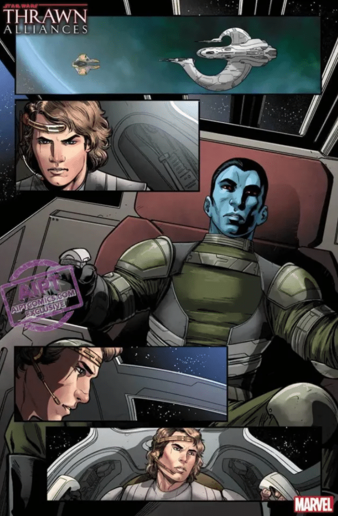 Il primo incontro tra Thrawn e Anakin
