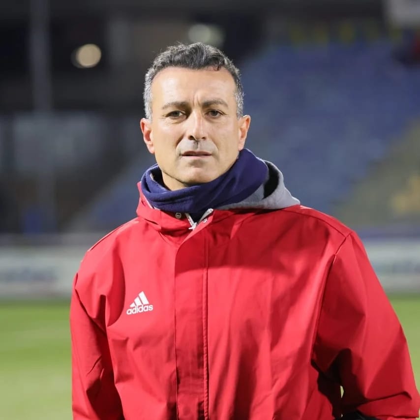 Immagine in evidenza: mister Massimiliano Olivieri - crediti foto: Federico Antonellis/Calcio Foggia 1920