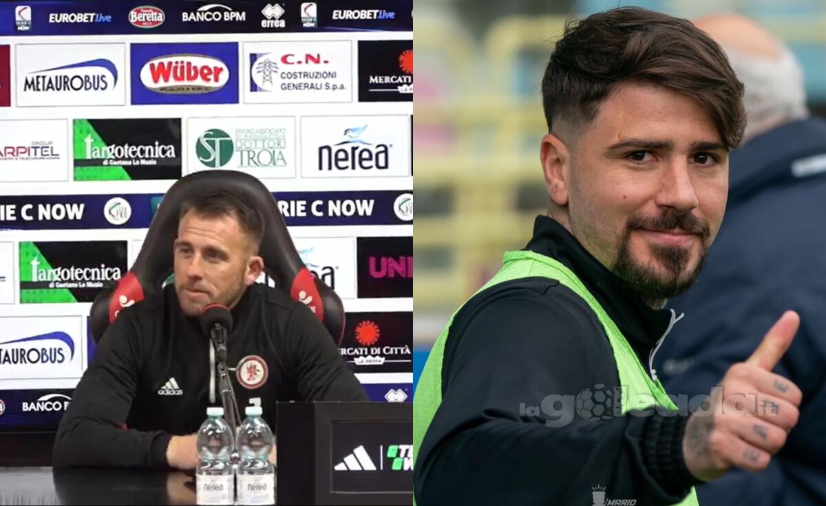 Foggia, avanti con Coletti-Vacca: ad oggi non previsti ribaltoni - Immagine in evidenza: Tommaso Coletti (a sinistra) e Antonio Junior Vacca (a destra) - crediti: profilo ufficiale Facebook Calcio Foggia 1920 (per foto Coletti) e Mario Marino (per foto Vacca)