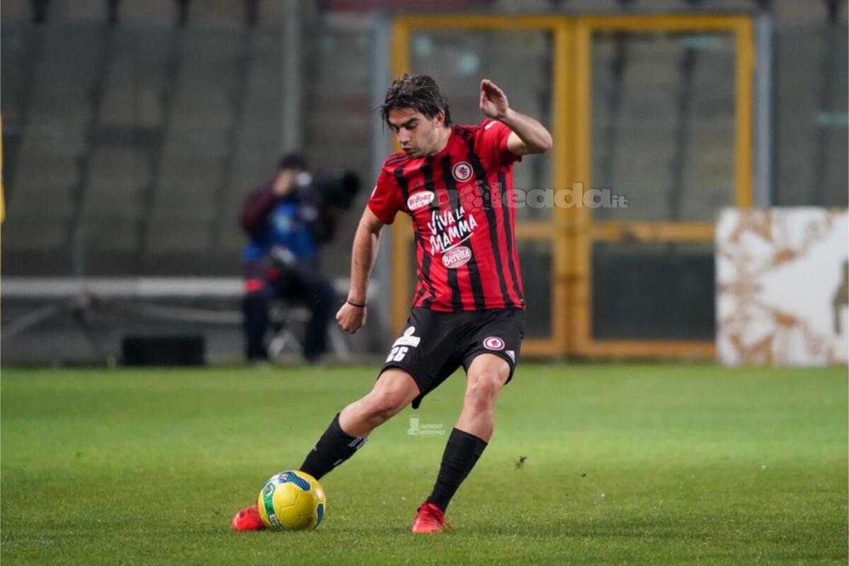 Foggia, poker di squadre su Frigerio: ecco quali - Frigerio. Immagine in evidenza: uno scatto di Foggia-Juventus Next Gen (Coppa Italia Serie C 22/23) - crediti: foto di Mario Marino (RIPRODUZIONE RISERVATA)