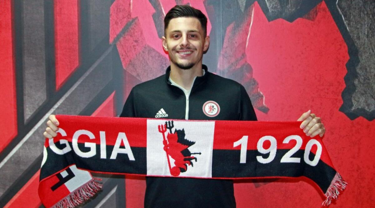 Calciomercato Foggia, UFFICIALE: ecco Millico - Immagine in evidenza: Vincenzo Millico, nuovo attaccante del Foggia - crediti foto: sito ufficiale Calcio Foggia 1920