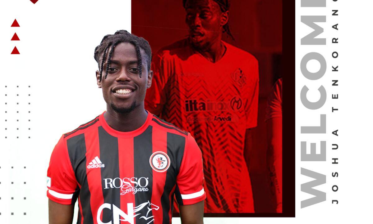 Calciomercato, UFFICIALE: Tenkorang è del Foggia - Immagine in evidenza: Joshua Tenkorang - crediti foto: sito ufficiale Calcio Foggia 1920