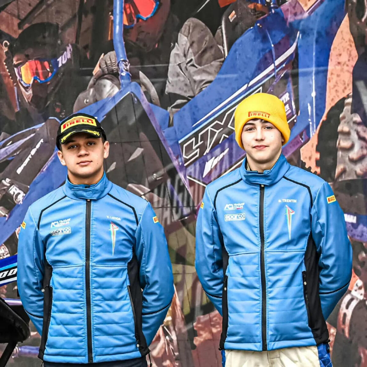 Ledda e Trentin in Finlandia con i colori di ACI Team Italia - 
