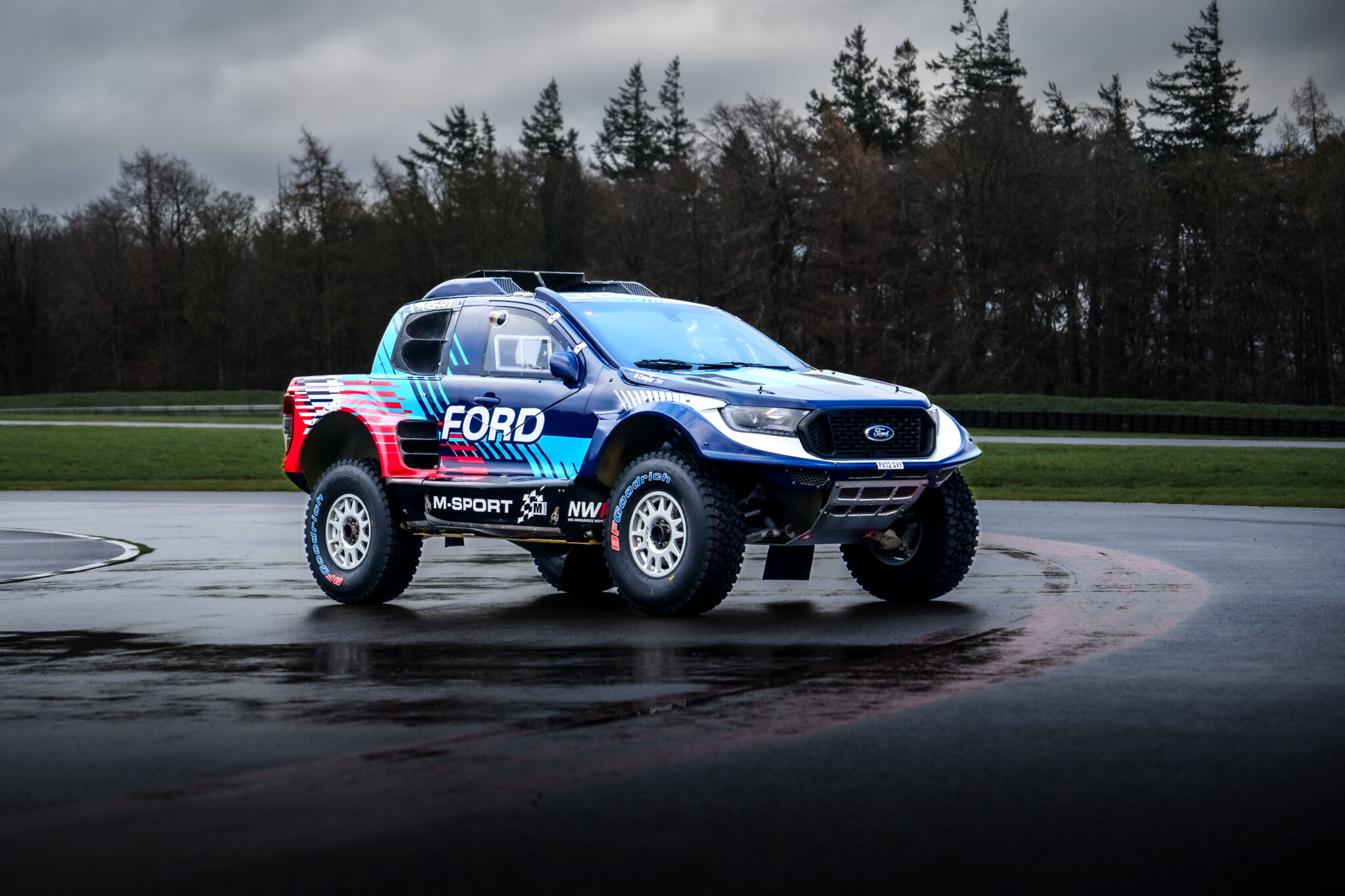 Il Ford Ranger schierato da M-Sport (Foto: Ford Media)