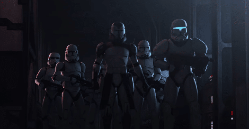 Il mitico Wolffe nel trailer