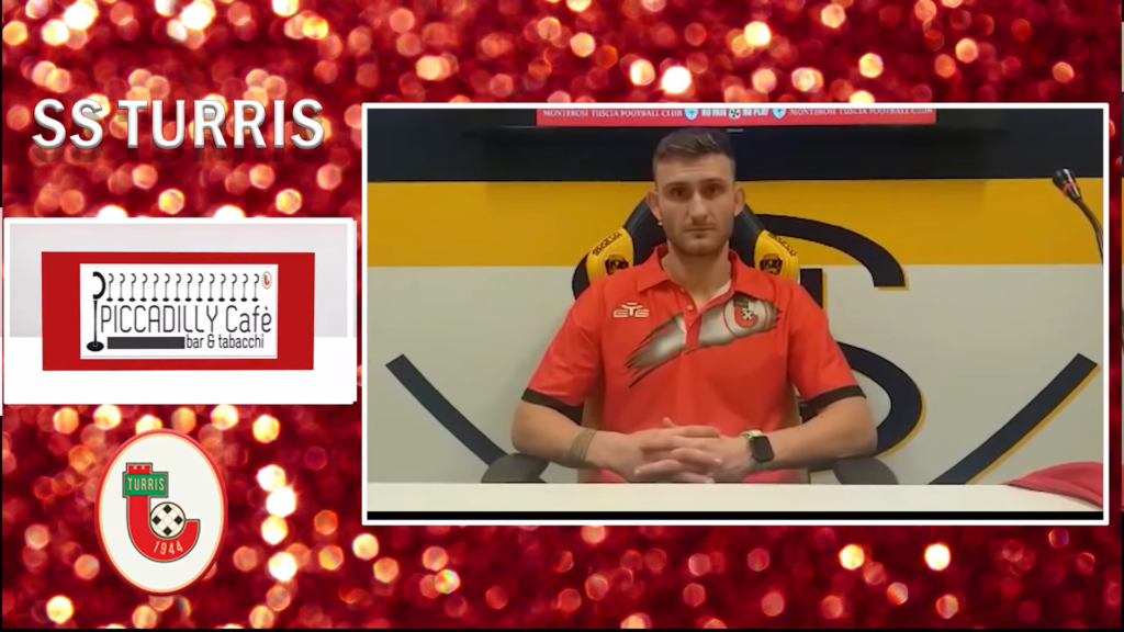 Immagine in evidenza: Pietro Perina ai tempi della Turris - crediti foto: canale ufficiale YouTube Ss Turris Tv Web (frame da video)
