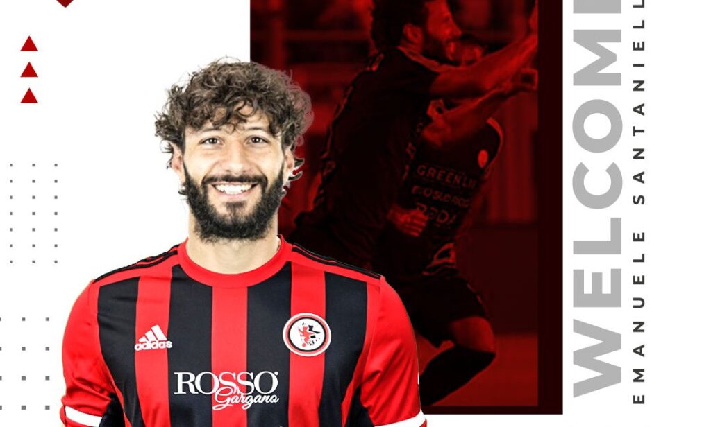 Immagine in evidenza: Emanuele Santaniello - crediti foto: sito ufficiale Calcio Foggia 1920