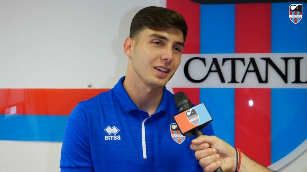 Immagine in evidenza: Miloš Bočić - crediti foto: canale ufficiale YouTube Catania FC (frame da video)