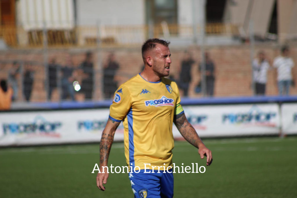 Immagine in evidenza: l'ex calciatore di Foggia ed Audace Cerignola, Tommaso Coletti - crediti: foto di Antonio Errichiello (RIPRODUZIONE VIETATA)