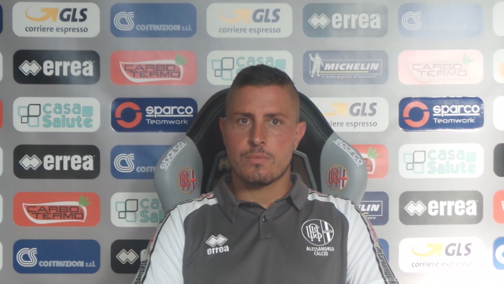 Immagine in evidenza: Umberto Eusepi - crediti foto: canale ufficiale YouTube Alessandria Calcio (frame da video)
