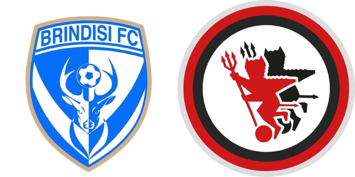 Serie C, le formazioni ufficiali di Brindisi-Foggia - Immagine in evidenza: stemmi Brindisi e Foggia - crediti foto (di entrambe): pagine ufficiali Facebook delle due società