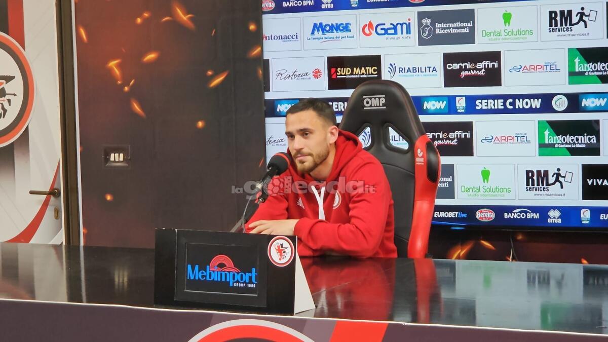 Foggia, Gagliano: "Fare più punti possibile. Dobbiamo..." - Immagine in evidenza: Luca Gagliano - crediti: foto di Mario Mescia/lagoleada.it (RIPRODUZIONE VIETATA)