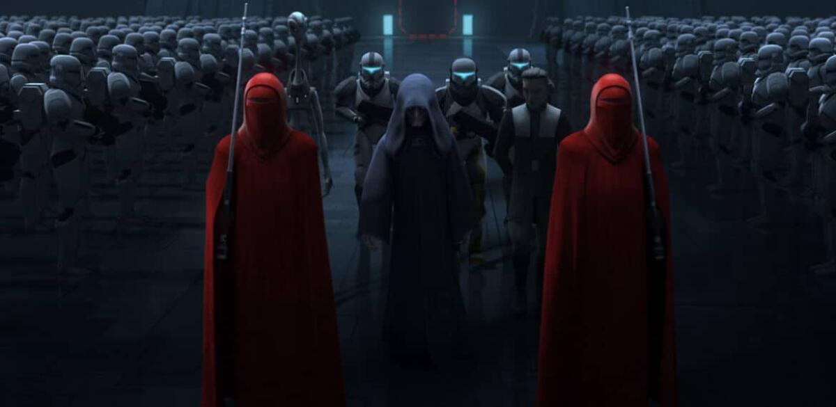 The Bad Batch 3: tutti i riferimenti e gli easter egg del terzo episodio! - Palpatine in visita al Monte Tantiss