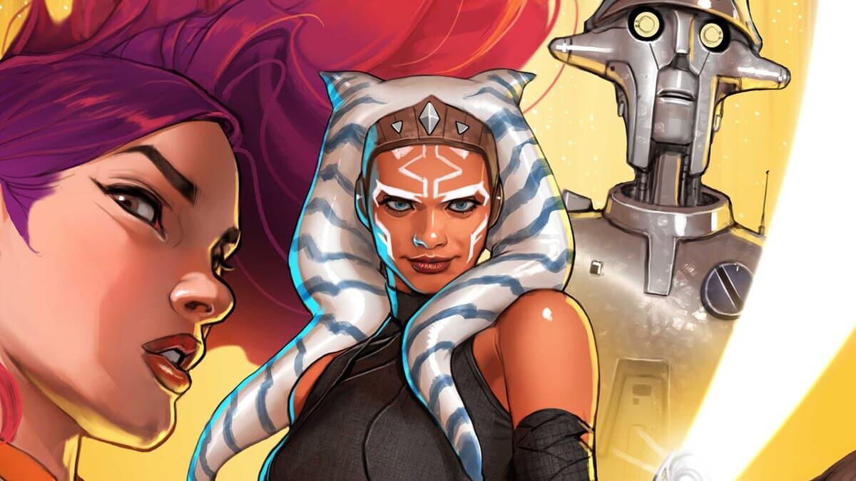 Ahsoka: annunciato l'adattamento a fumetti della serie! - Parte della copertina del fumetto