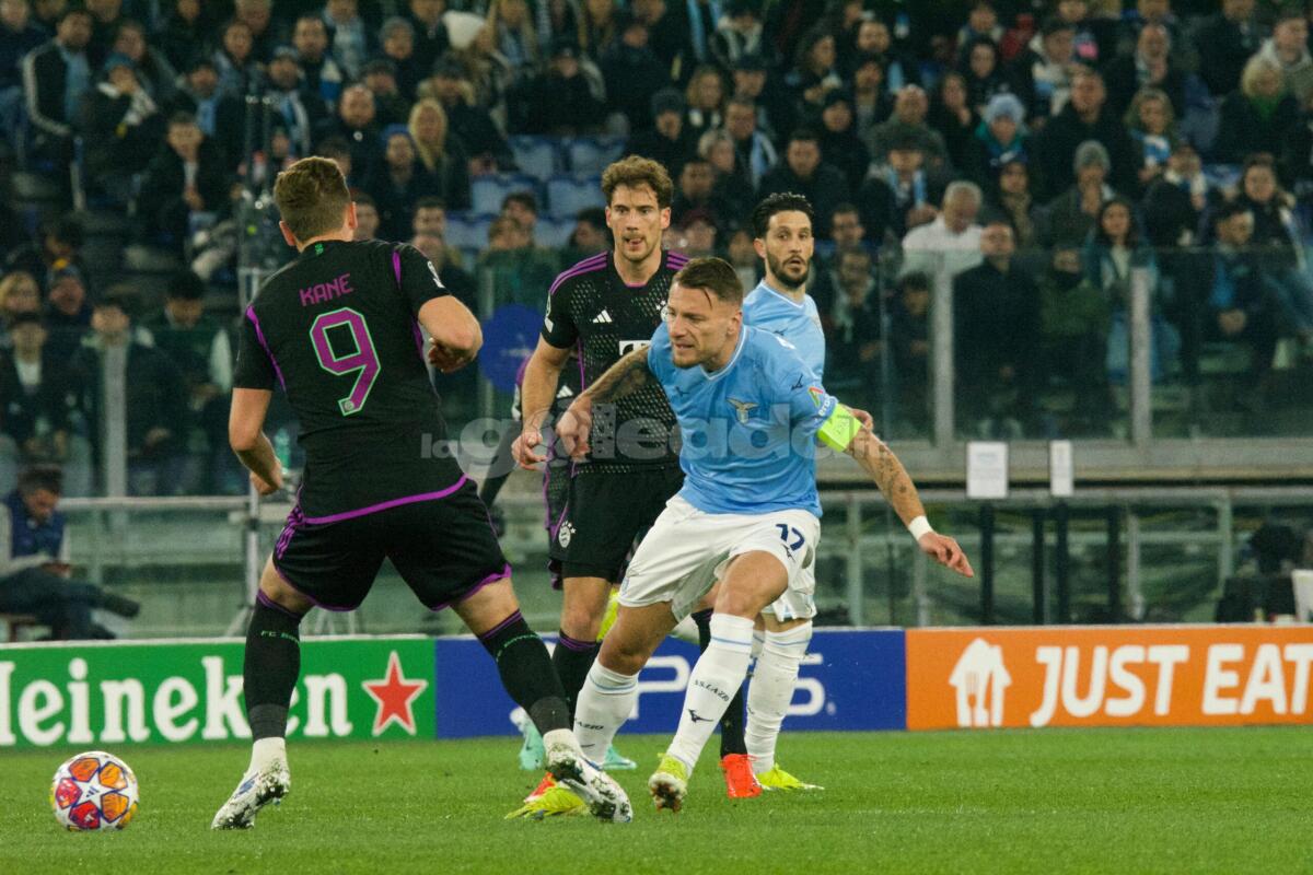 Festa Lazio, Ciro Immobile regala la vittoria ed ora il sogno quarti  - Champions League, Ciro Immobile durante Lazio-Bayern. Foto di Pasquale Golia per lagoleada.it (RIPRODUZIONE RISERVATA)