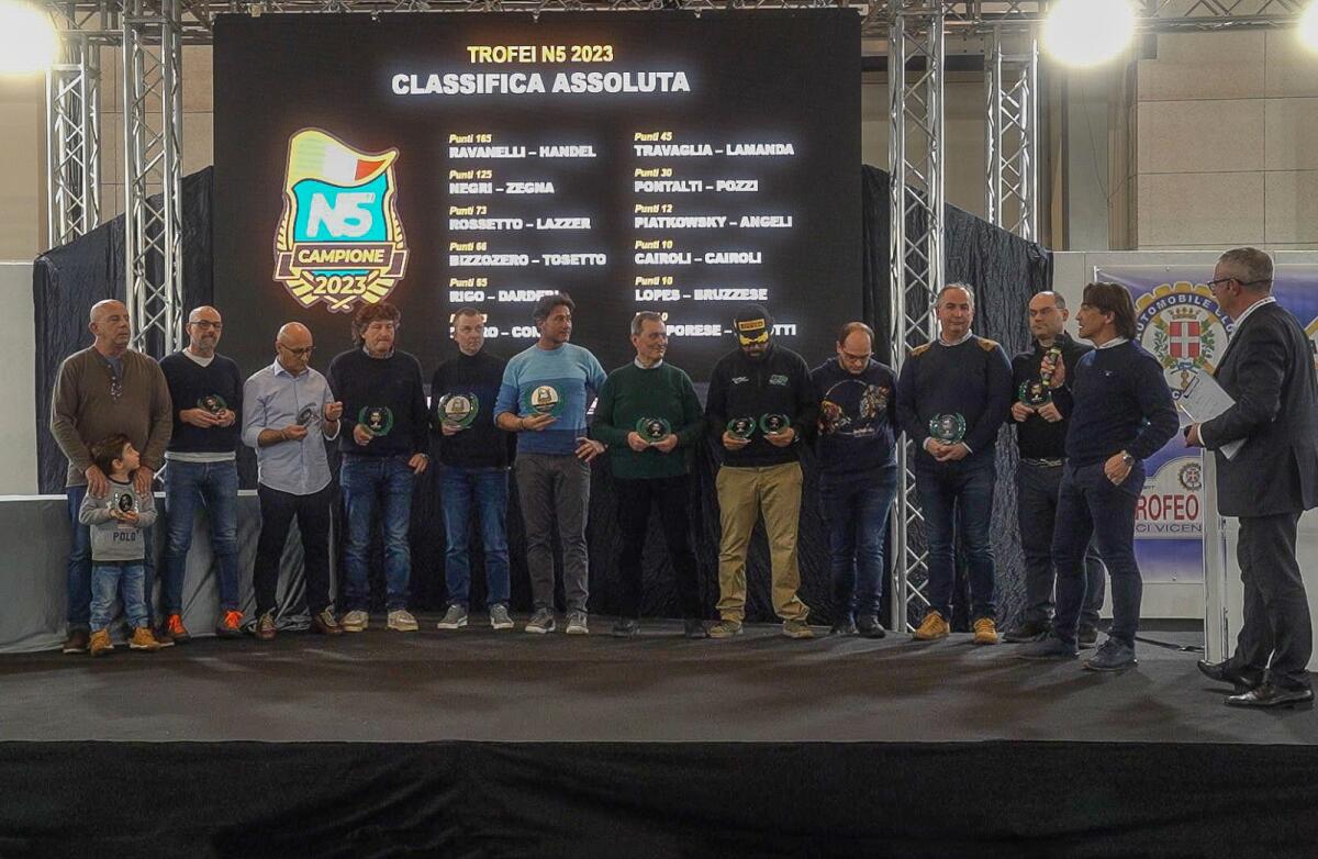I campioni N5 premiati a Rally Racing Meeting - 