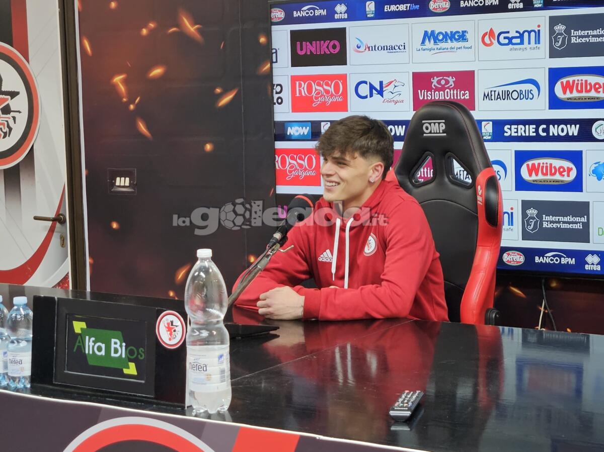 Foggia, Silvestro: "Sono emozionato. Non potevo…" - Immagine in evidenza: Alessandro Silvestro - crediti: foto di Mario Mescia/lagoleada.it (RIPRODUZIONE VIETATA)