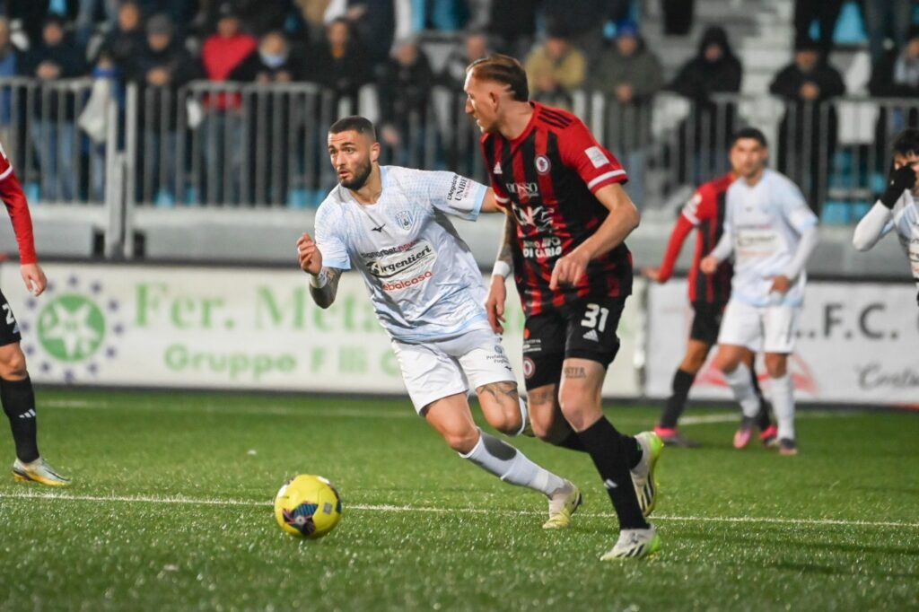 Immagine in evidenza: uno scatto di Virtus Francavilla-Foggia (Serie C - girone C 2023/24) – crediti: foto di Federico Antonellis/Calcio Foggia 1920