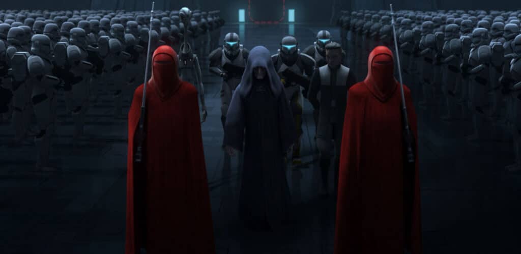 Palpatine in visita al Monte Tantiss