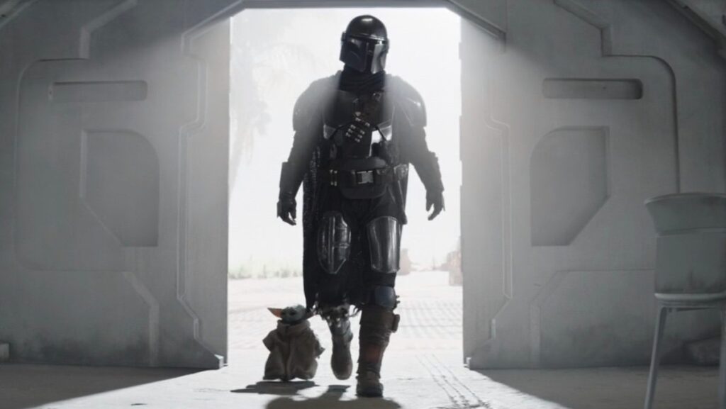 Una delle ultime sequenze di The Mandalorian 3
