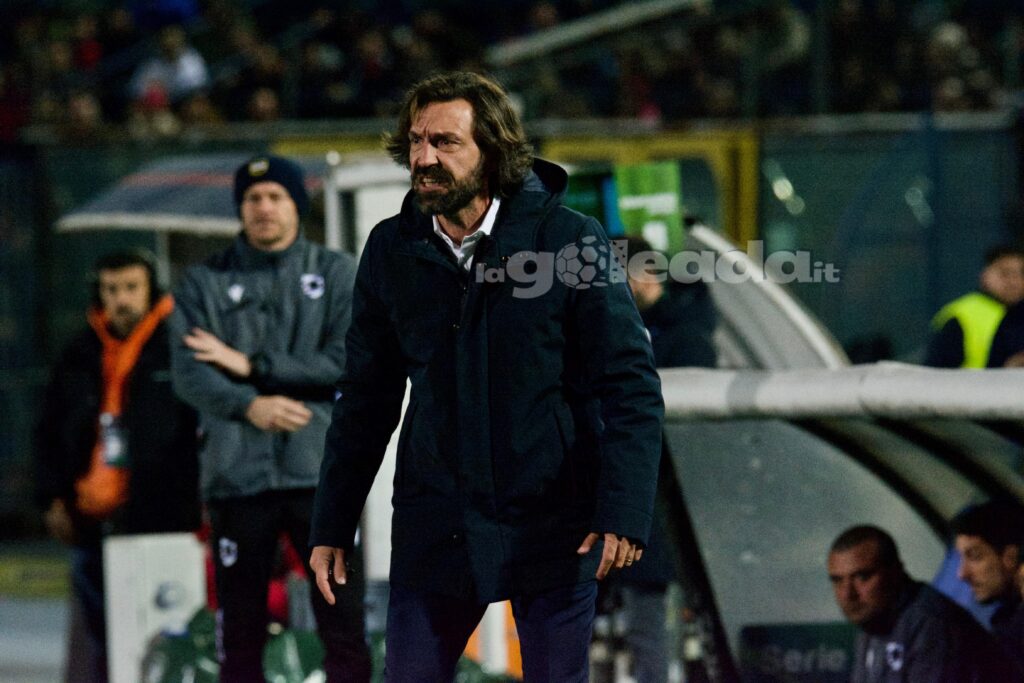 Andrea Pirlo durante Cosenza-Sampdoria, foto di Pasquale Golia per lagoleada.it (Riproduzione Riservata)
